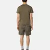 T-shirt slim fit a maniche corte con patch Compass T-shirt slim fit a maniche corte con patch Compass