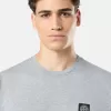T-shirt slim fit a maniche corte con patch Compass T-shirt slim fit a maniche corte con patch Compass