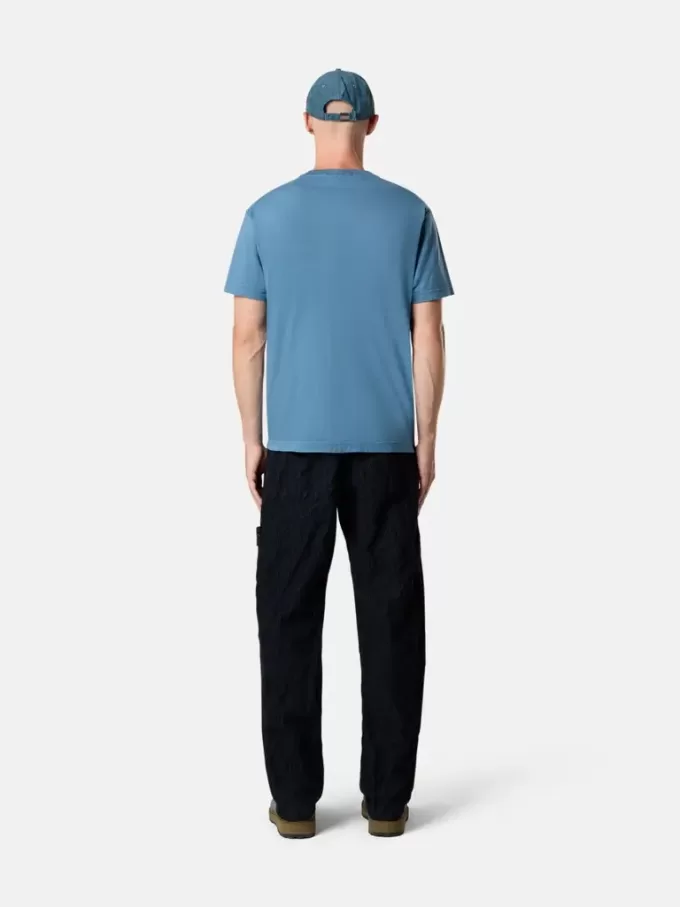 T-shirt slim fit a maniche corte con patch Compass T-shirt slim fit a maniche corte con patch Compass