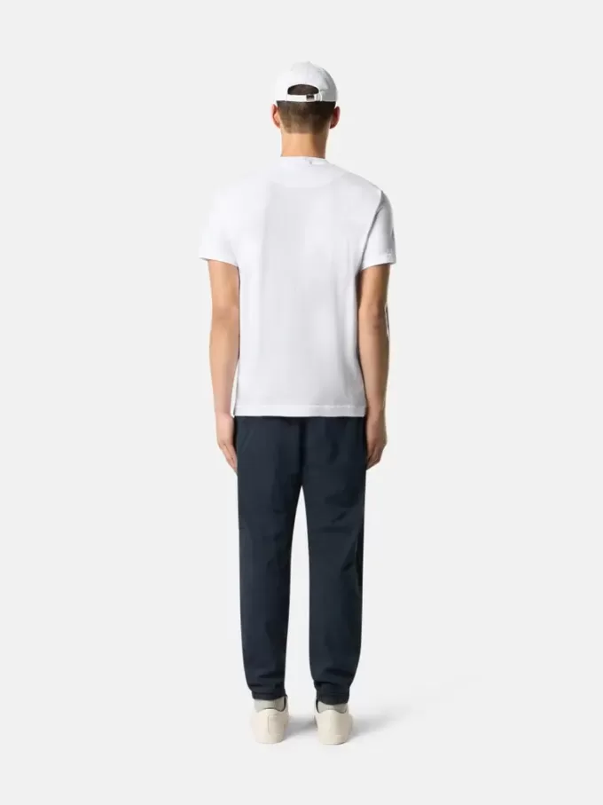 T-shirt slim fit a maniche corte con patch Compass T-shirt slim fit a maniche corte con patch Compass