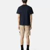 T-shirt slim fit a maniche corte con patch Compass T-shirt slim fit a maniche corte con patch Compass