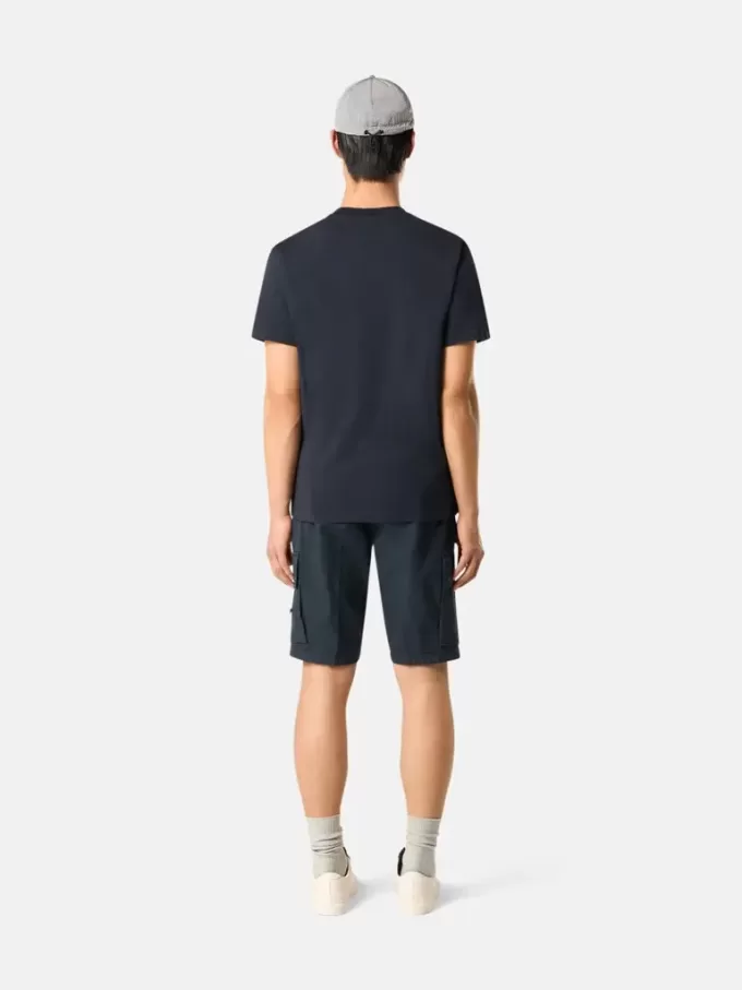 T-shirt slim fit a maniche corte con patch Compass T-shirt slim fit a maniche corte con patch Compass