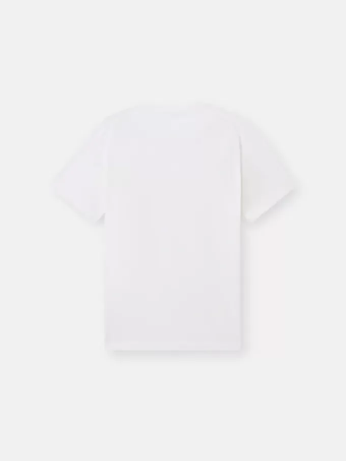 T-shirt slim fit a maniche corte con patch Compass T-shirt slim fit a maniche corte con patch Compass