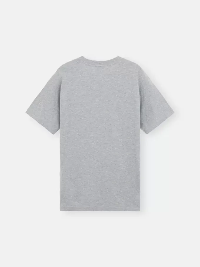 T-shirt slim fit a maniche corte con patch Compass T-shirt slim fit a maniche corte con patch Compass
