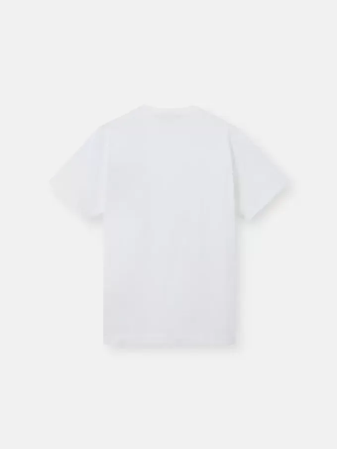 T-shirt slim fit a maniche corte con patch Compass T-shirt slim fit a maniche corte con patch Compass