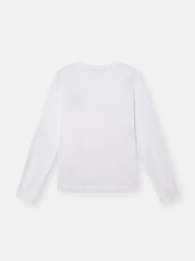 T-shirt slim fit a maniche lunghe