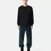 T-shirt slim fit a maniche lunghe con patch Compass T-shirt slim fit a maniche lunghe con patch Compass