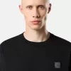 T-shirt slim fit a maniche lunghe con patch Compass T-shirt slim fit a maniche lunghe con patch Compass